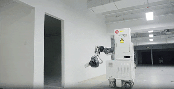 AG庄闲协作机器人:腻子乳胶漆喷涂一体机器人